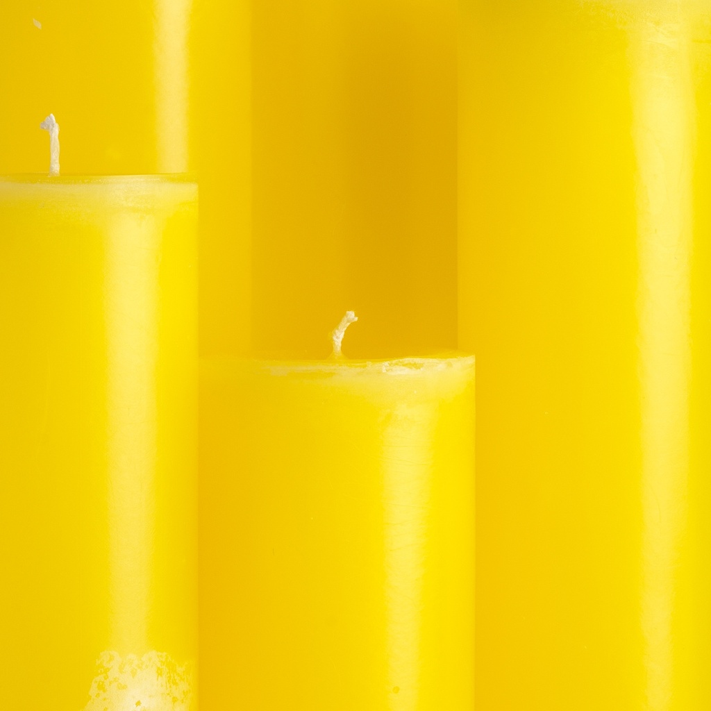 Bright yellow smooth