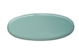 Piastra per candele in metallo (verde scuro)